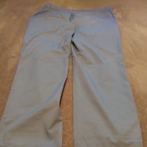 Alfani 32/32L Stretch Light Gray Pants